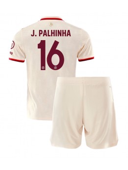 Bayern Munich Joao Palhinha #16 Replika Tredje Kläder Barn 2024-25 Kortärmad (+ byxor)